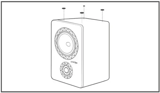 elipson PF6BBT Powered Bluetooth Speaker - Bluetooth