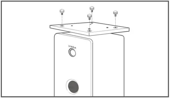 elipson PF6BBT Powered Bluetooth Speaker - putting