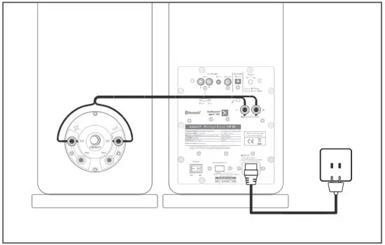 elipson PF6BBT Powered Bluetooth Speaker - speakerg
