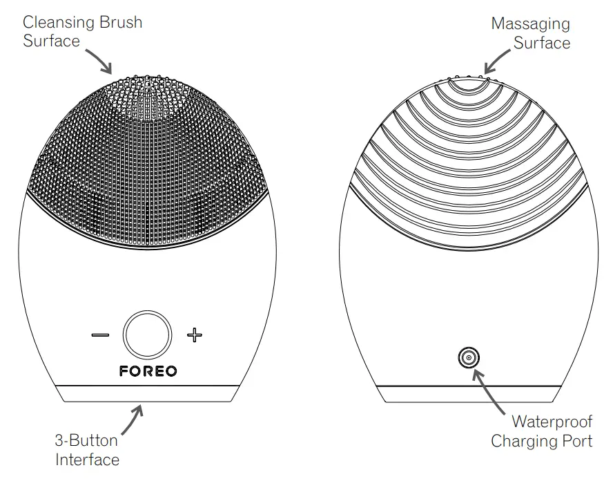 FOREO LUNA Facial Cleansing and Firming Massage In 1 Device - fig 1