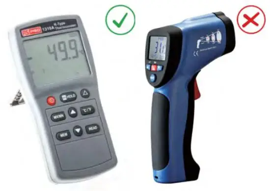 FIG 3 Heat Plate Temperature Measurement.JPG