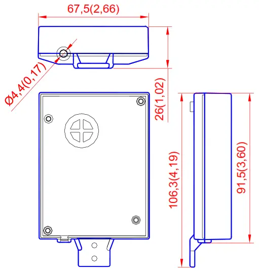 Senseair Esense Slim 0 5V C02 Sensor - fig2
