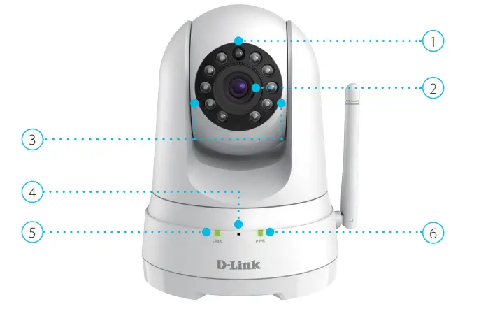 D-Link Full HD Pan Tilt Wifi Camera
