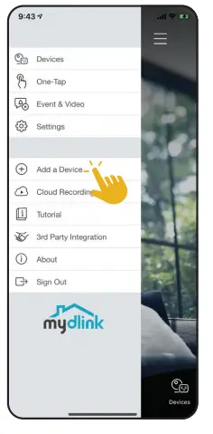 D-Link Full HD Pan Tilt Wifi CameraDevice
