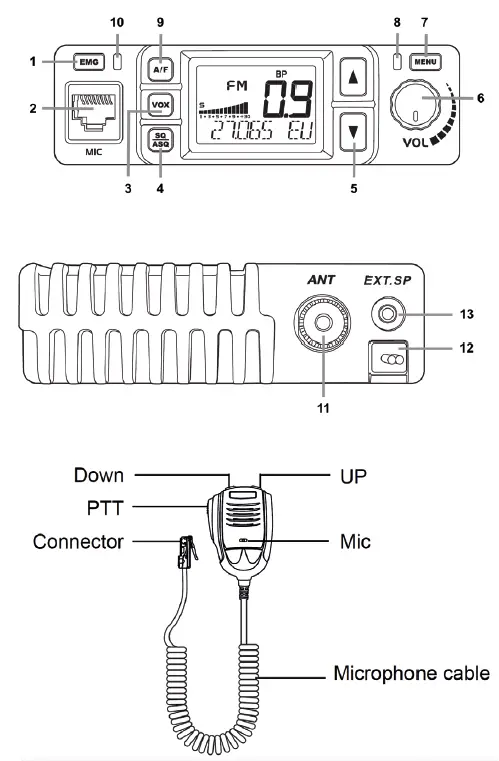 ALBRECHT AE 6290 CB Radio-3