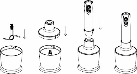 H Koenig mix75 4 in 1 Hand Blender - figure 3