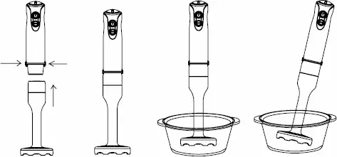 H Koenig mix75 4 in 1 Hand Blender - figure 5