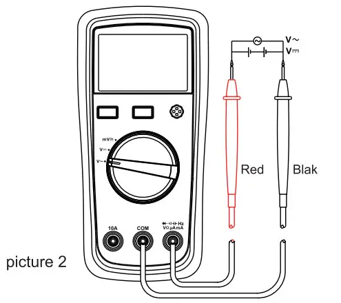 UNI-T UT136B Digital Multimeter - picture 2