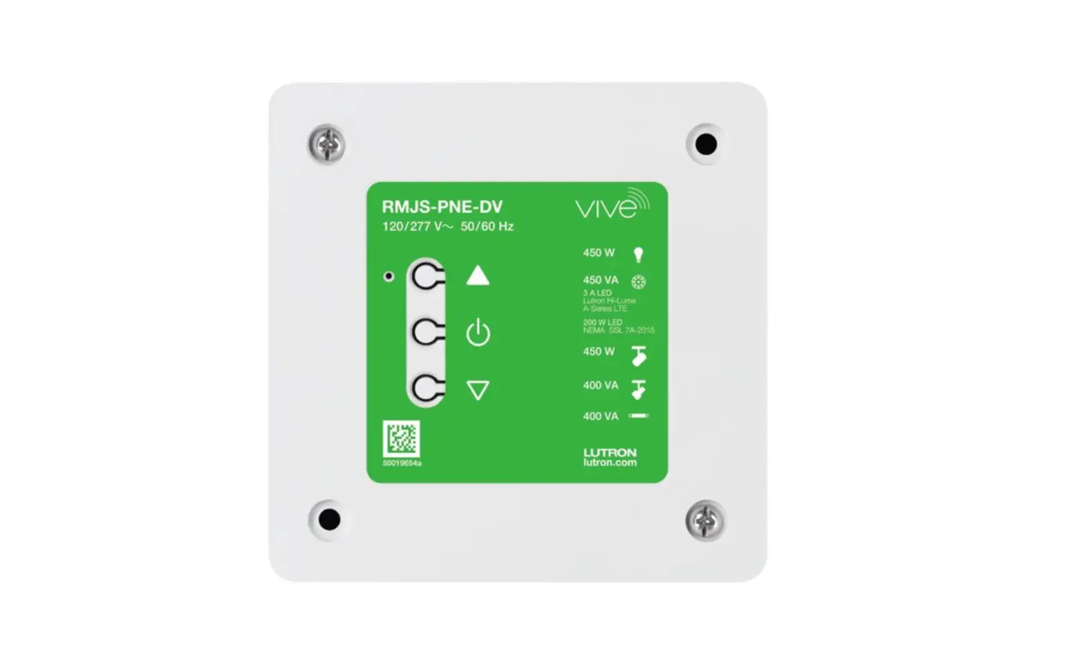 Lutron Rmjs-pne-dv Vive Phase Selectable Dimming Module Installation Guide