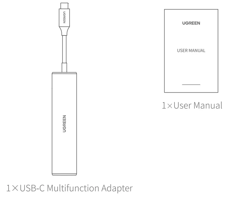 UGREEN CM511 USB-C Multifunction Adapter - fig 2