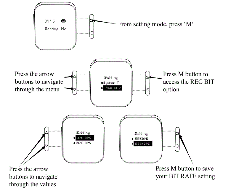 ATTO DIGITAL SG0951 Voice Activated Recorder FIG 5