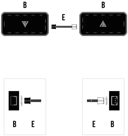GAMDIAS Aeolus M2 1204R Case and Radiator Fan - FIG 7