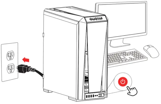 GAMDIAS Aeolus M2 1204R Case and Radiator Fan - FIG 9