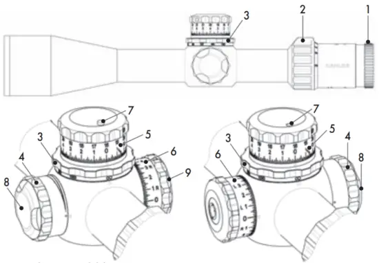 KAHLES K4i FLASHING TARGET ACQUISITION WITH FIXED MAGNIFICATION - Function