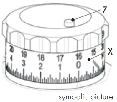 KAHLES K4i FLASHING TARGET ACQUISITION WITH FIXED MAGNIFICATION - ROTATION INDICATOR PIN