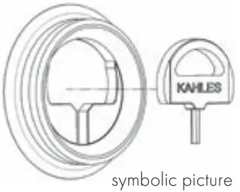 KAHLES K4i FLASHING TARGET ACQUISITION WITH FIXED MAGNIFICATION - STANDARD TOOL