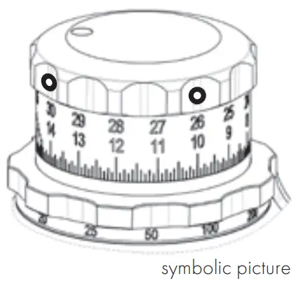 KAHLES K4i FLASHING TARGET ACQUISITION WITH FIXED MAGNIFICATION - Zeroing the elevation
