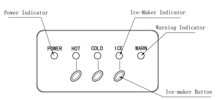 merax-Multifunctional 27-Ib-Freestanding-Ice-Maker-Top-Load-Water-Dispenser-7