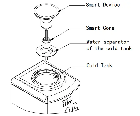 merax-Multifunctional 27-Ib-Freestanding-Ice-Maker-Top-Load-Water-Dispenser-9