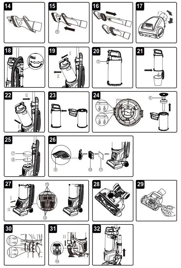Vacmaster Respira UC0412EUK Bagless Upright Vacuum Cleaner - fig 4