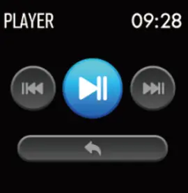 Huize Technology Bluetooth Bracelet headset - Music Feature