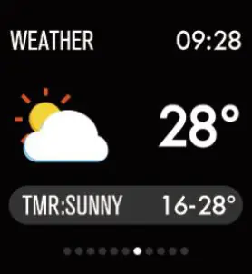 Huize Technology Bluetooth Bracelet headset - Weather Feature