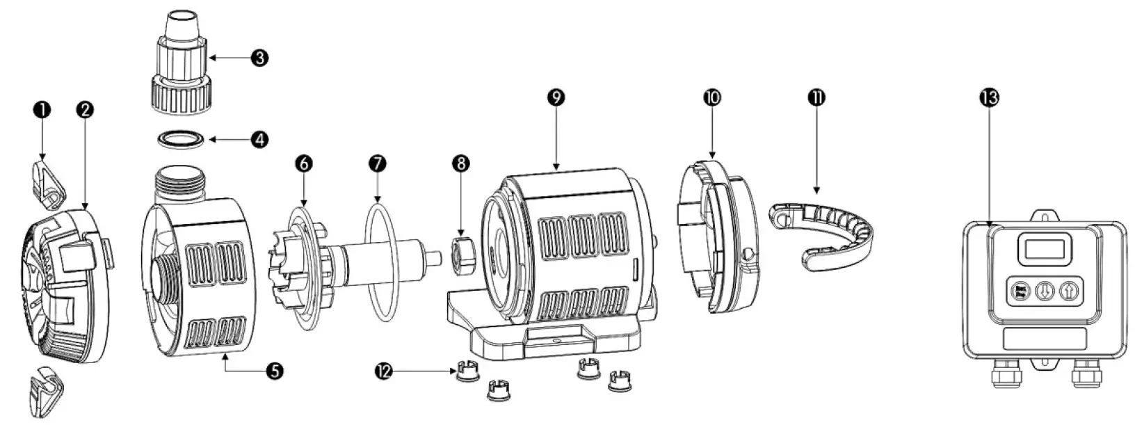SUNSUN CET-8000 Adjustable SuperECO Pond Pump 16