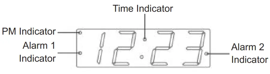 SENCOR SDC 4400 LED Alarm Clock with Night Light - Fig 1