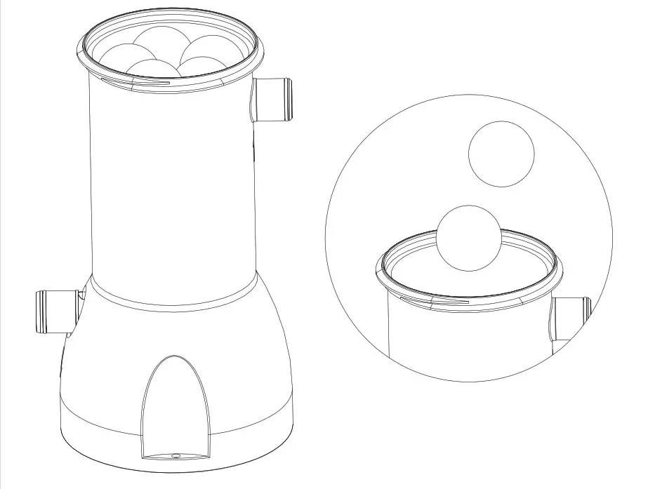 Gre Cartridge Filter with Aqualoon 01