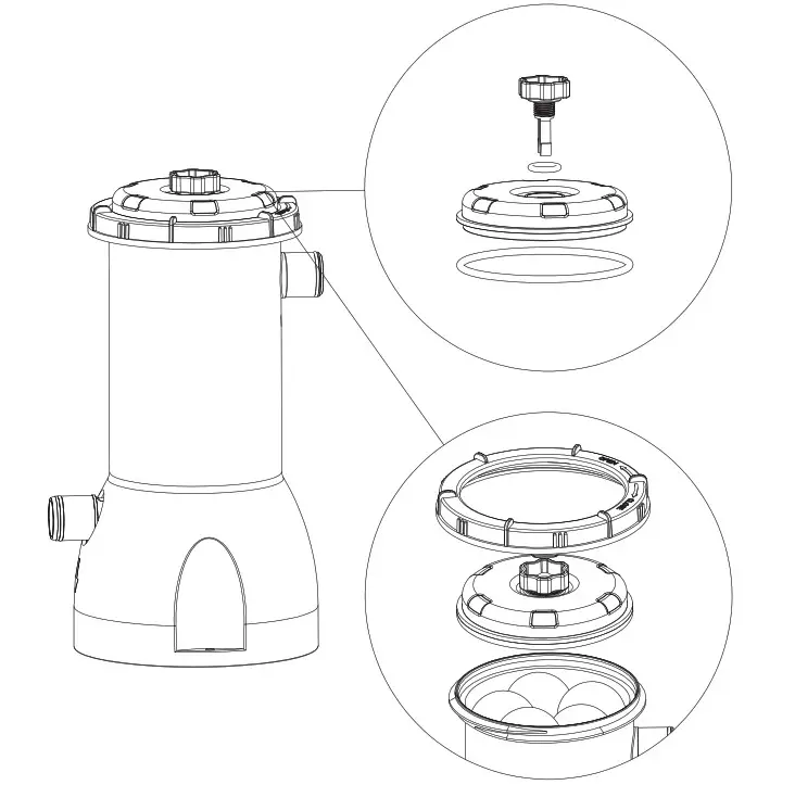 Gre Cartridge Filter with Aqualoon02