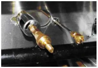 PATRIOT PT-G24-M Gas Countertop Griddle - Unscrew bolts and pilot