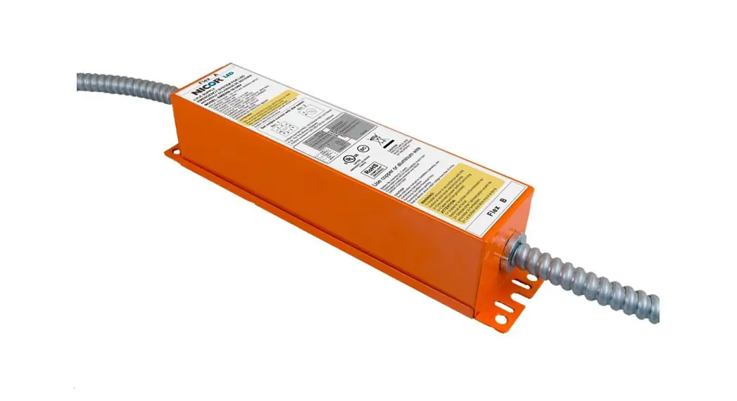 Nicor Emb250 Emergency Driver Instructions