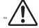 YAMAHA Integrated Amplifier Owner’s Manual - Warning or Caution icon