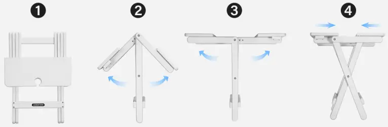 HOMEDEPOT BYY79-4 Plastic 19-Inch Outdoor Quick-Fold Side Table-fig2