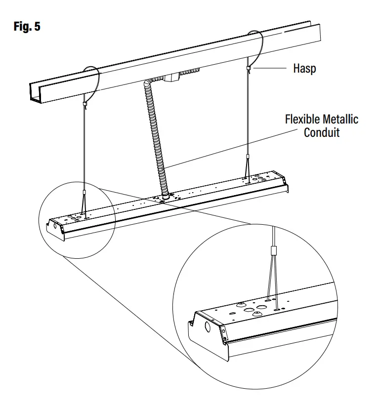 PQL-556178WEM LED Spec-Select Wrap Installation illustration