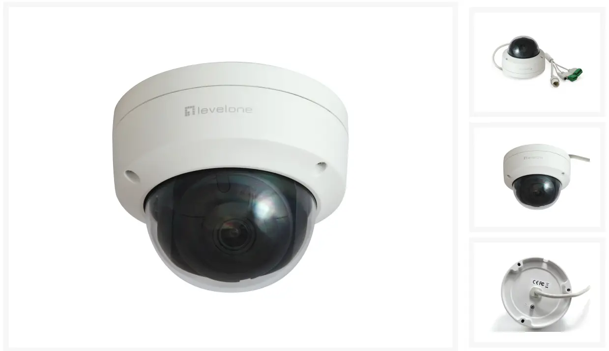levelone FCS 3096 Fixed Dome IP Network Outdoor Camera