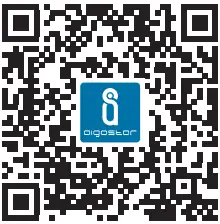 aigostar 330100QNV Industrial Floor Fan - qr code