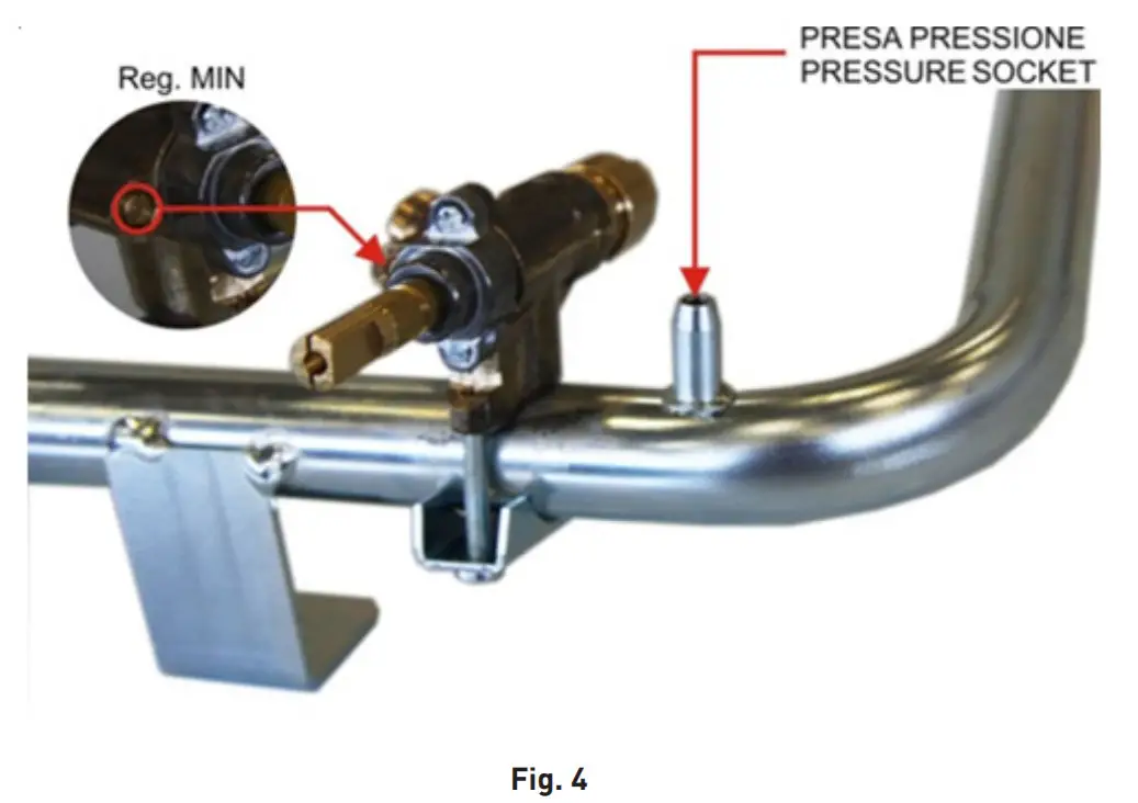 HENDI Gas Cooker Kitchen - DANE TECHNICZNE I RYSUNKI7