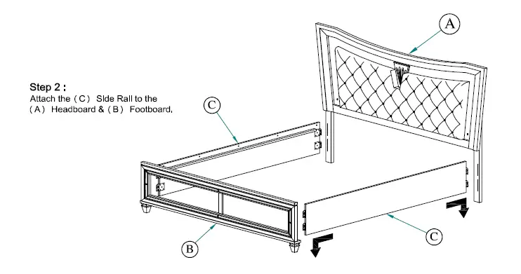 BestQuality-Furniture-9749-VENETIAN-King-Headboard-LED-Light-04