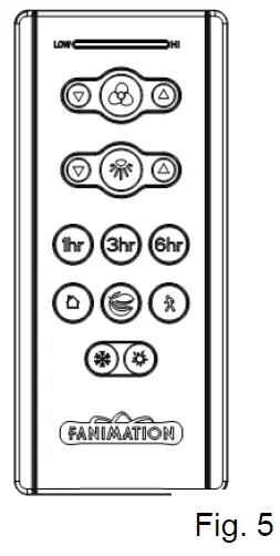 Fanimation-JY1004-Ceiling-Fan-Remote-Controller-fig-5