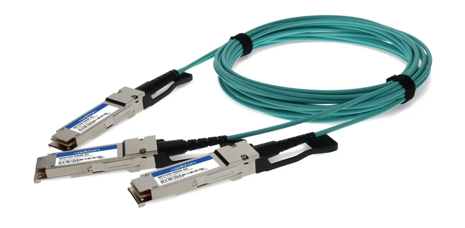Addon Q56-2q56-200gb-aoc15mlz-ao Active Optical Cable Instructions Addon Q56-2q56-200gb-aoc15mlz-ao Active Optical Cable Instructions
