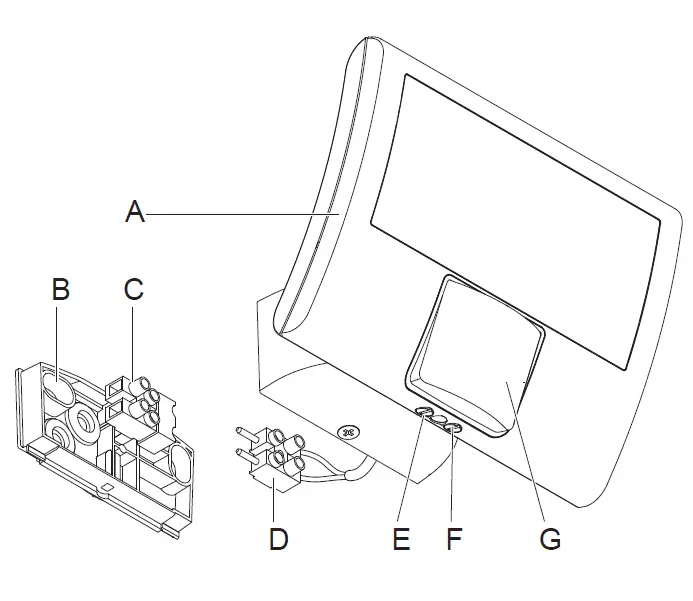 steinel 6015236 XLED Curved Outdoor Spotlight 3