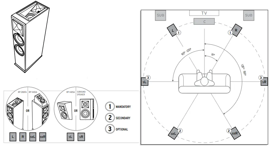 Klipsch-RP-160M-Bookshelf-Speaker-fig-6