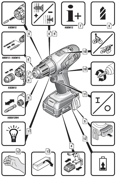 FEIN-ASCM12-12V-Brushless-4-Speed-Drill-Screwdriver-14