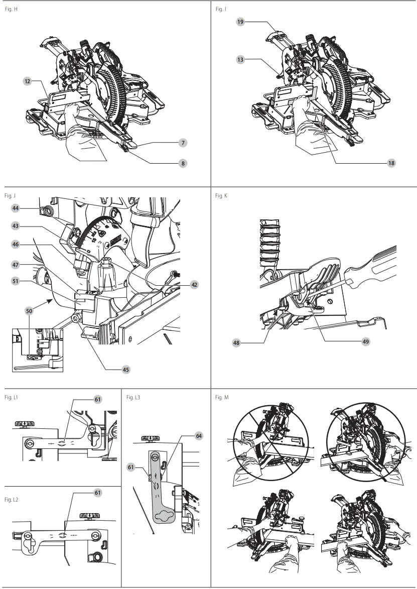 DEWALT DCS781 12 Inch 60V Double Bevel Sliding Miter Saw - Fig 2