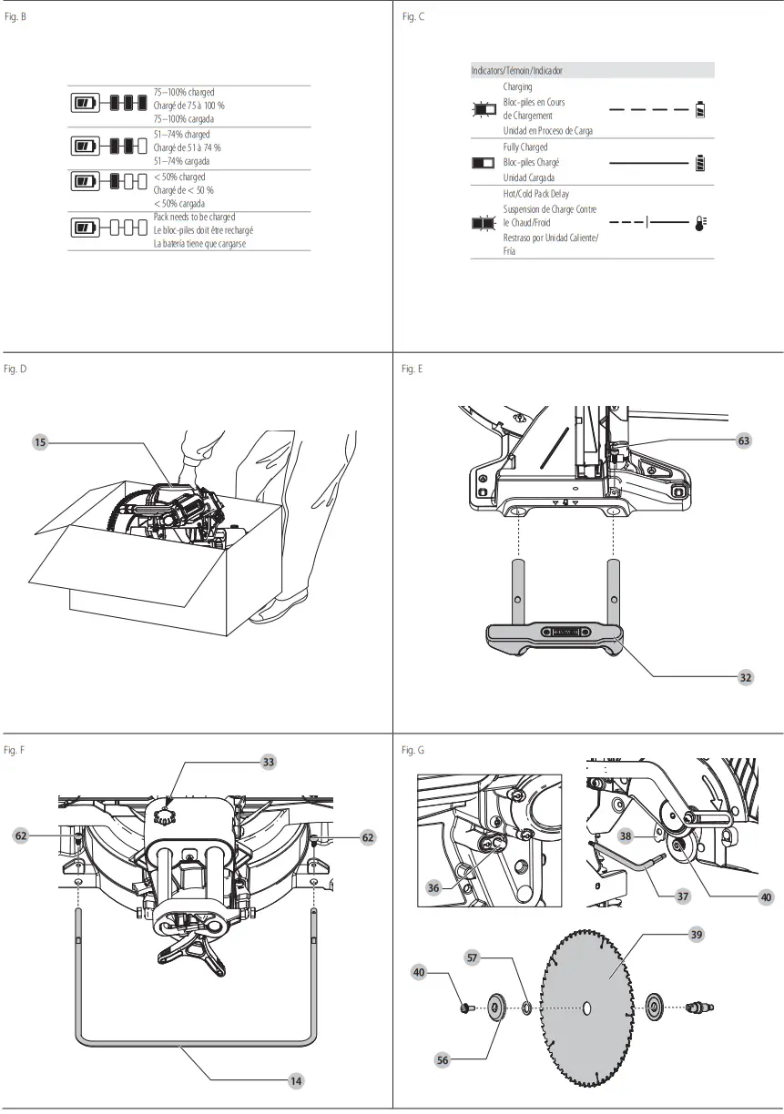 DEWALT DCS781 12 Inch 60V Double Bevel Sliding Miter Saw - Fig 8