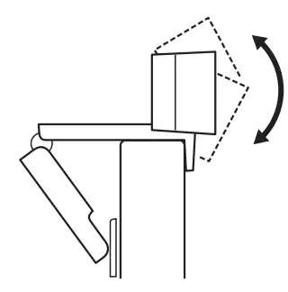 logitech C930e BUSINESS WEBCAM - adjust the webcam