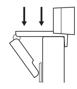 logitech C930e BUSINESS WEBCAM - back