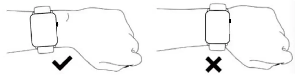 imilab W02 Smart Watch - How to wear