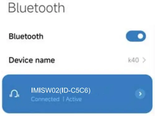 imilab W02 Smart Watch - bluetooth
